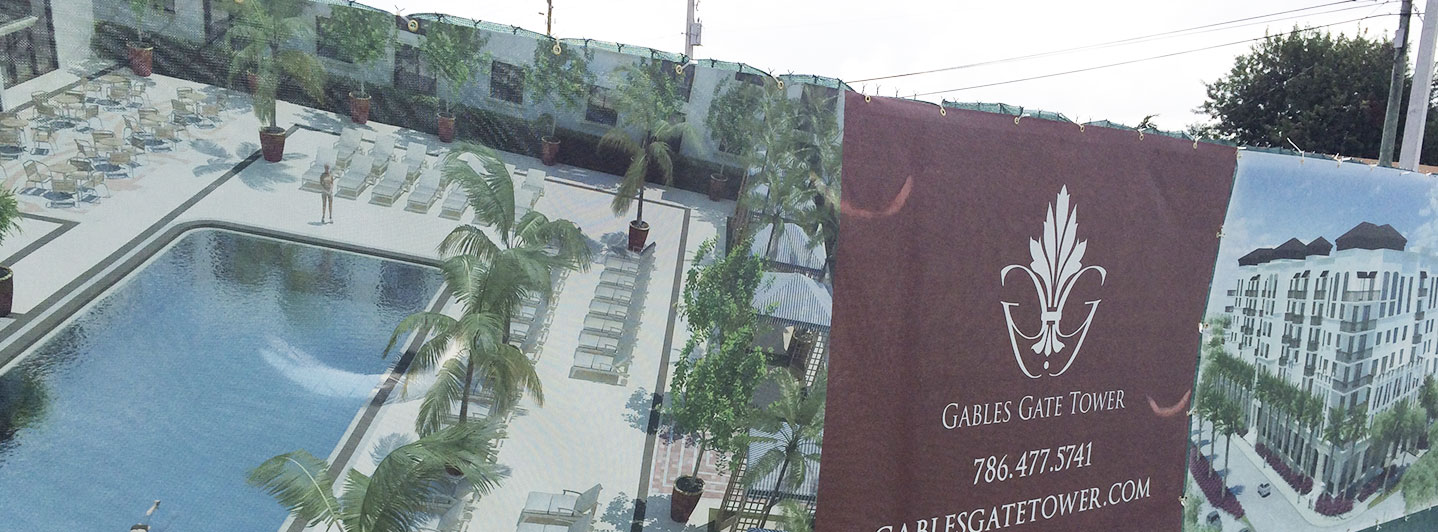 Miami Fence Banners Executive Printers Of Florida